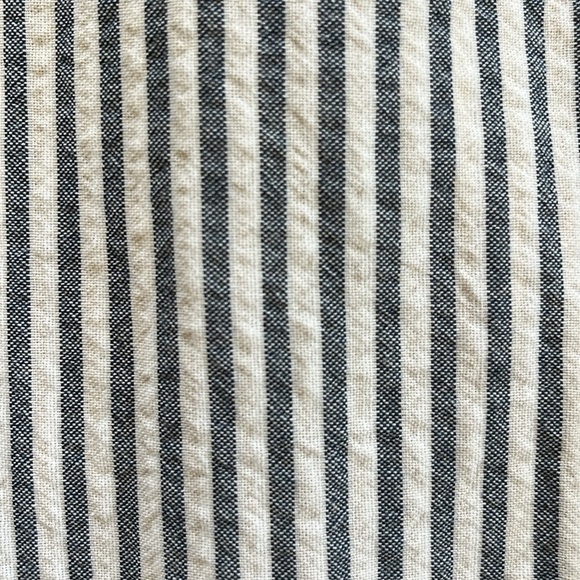 ZARA Seersucker Cropped Balloon Pants Size XS - Picture 15 of 15